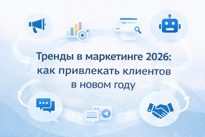 Тренды маркетинга 2026 года: как брендам привлекать и удерживать клиентов